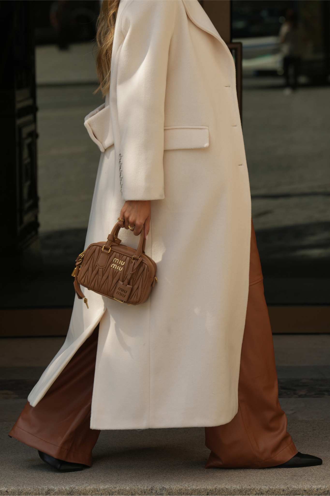 Sahoco Long Coat in Premium Wool Sahoco