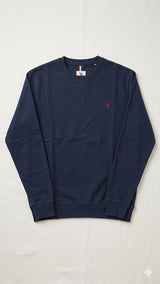 Natural Classic Fit Men’s Double Horsemen Sweatshirt U.S. Polo Assn.