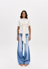 Super High-Rise Wide-Leg Jeans Lança Perfume