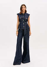 Super High-Rise Wide-Leg Jeans Lança Perfume