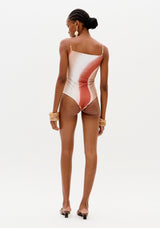 Reversible Dual-Pattern Bodysuit Lança Perfume