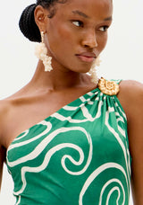 One-Shoulder Seashell Bodysuit Lança Perfume