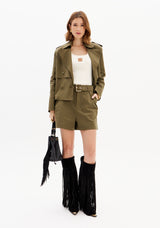 High-Waisted Mini Skirt Lança Perfume
