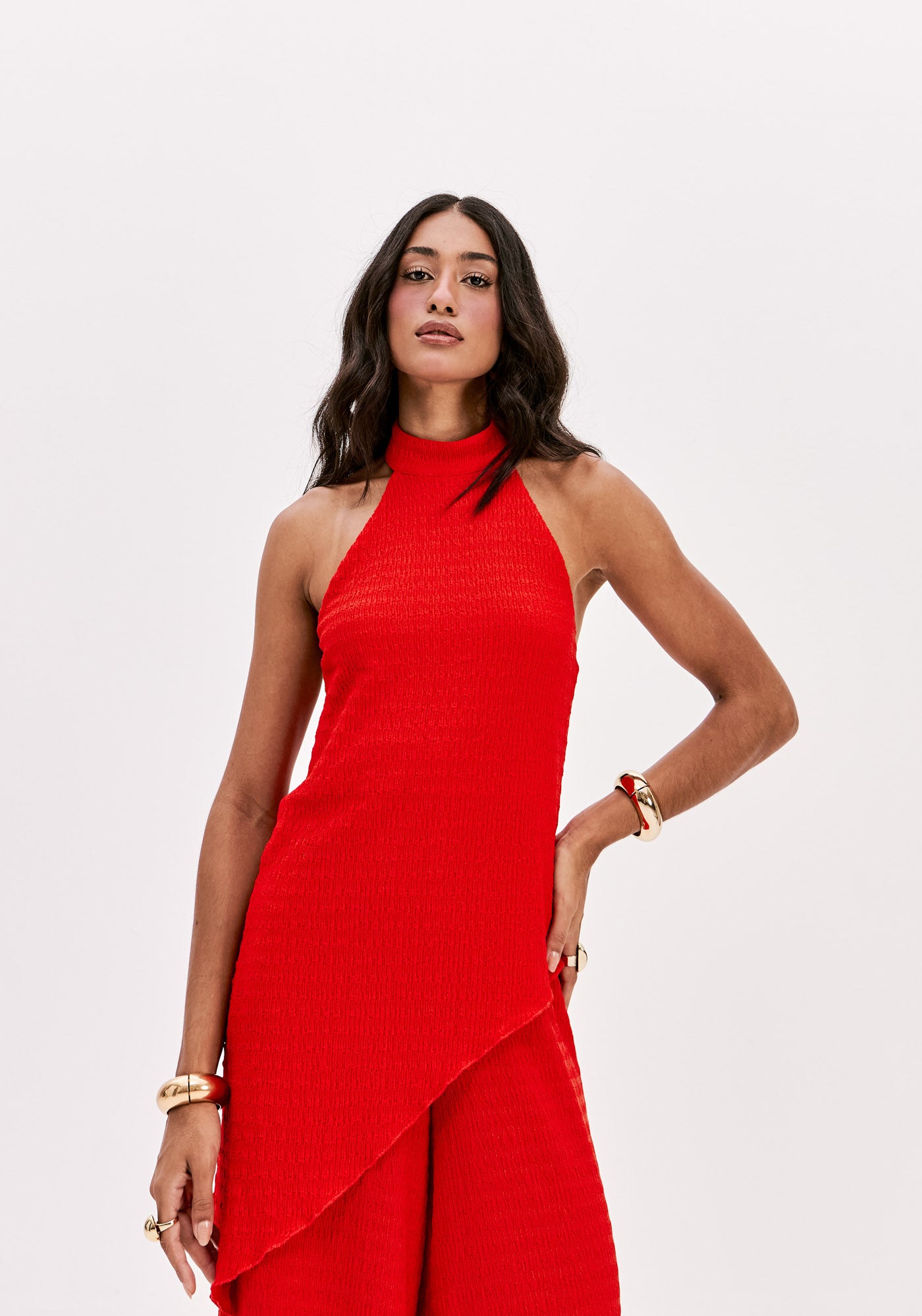 Longline Halter Neck Top Lança Perfume