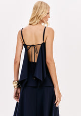 Strappy Cropped Tie-Back Top Lança Perfume