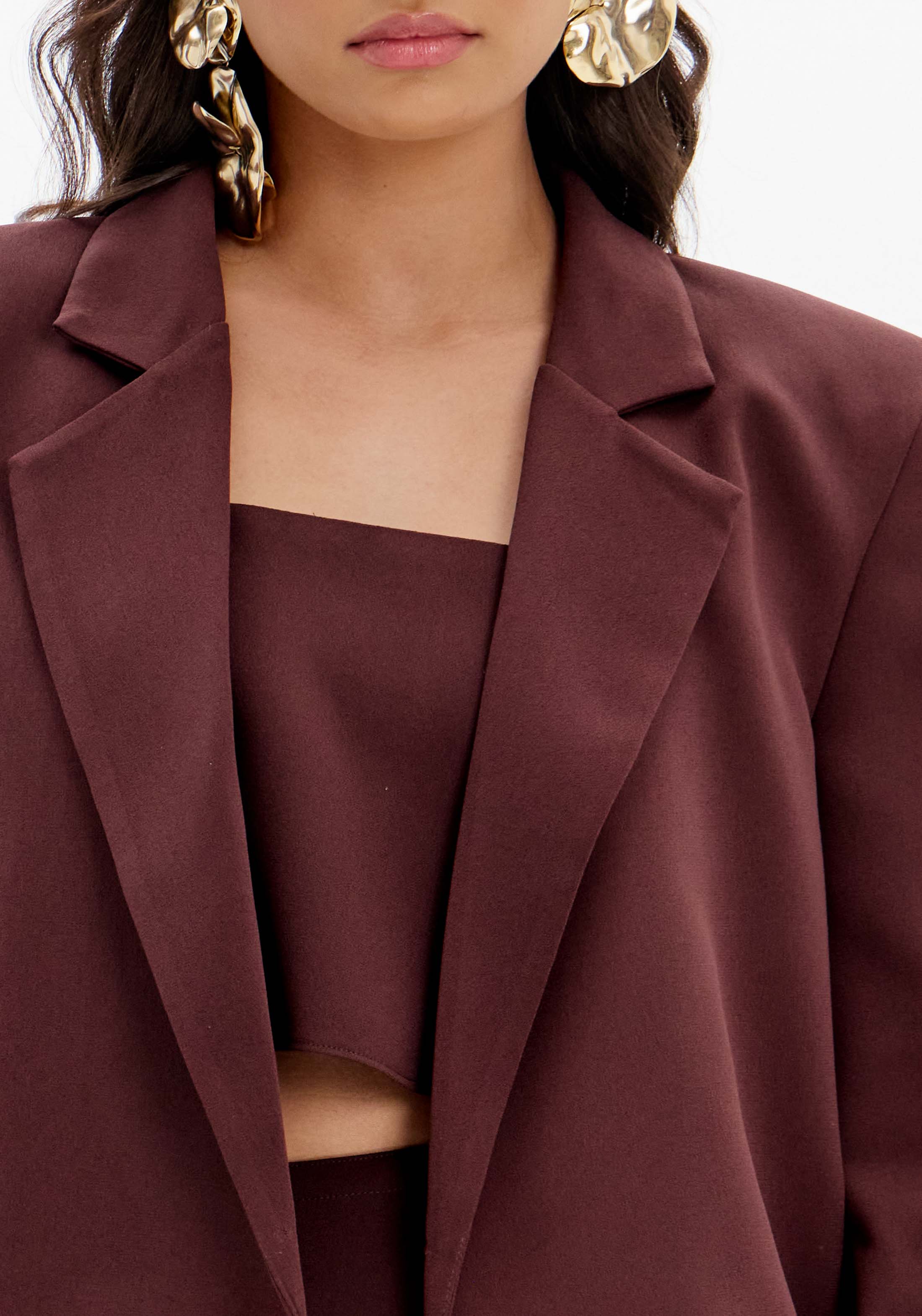 Basic Oversized Blazer Lança Perfume