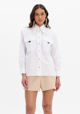 Long Sleeve Shirt with Pockets Lança Perfume