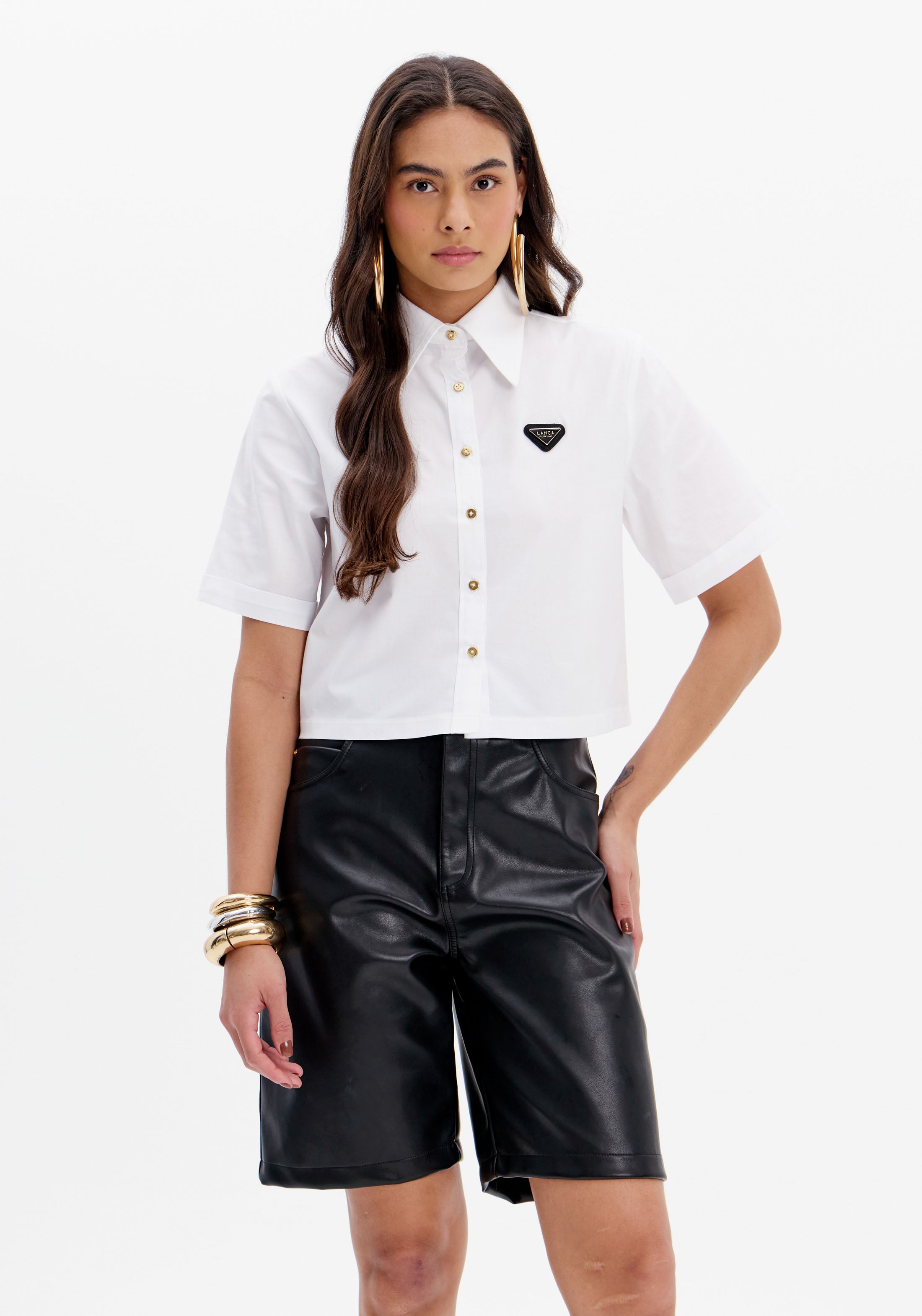 Women's Short Sleeve Shirt Lança Perfume