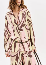 Camisa Longa Estampada Lança Perfume