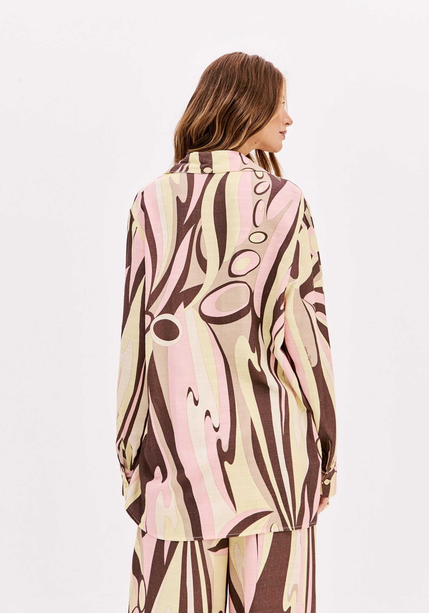 Camisa Longa Estampada Lança Perfume