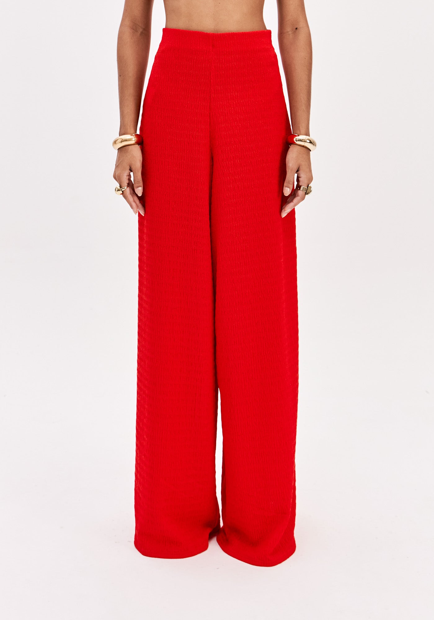 High-Waisted Wide-Leg Trousers Lança Perfume