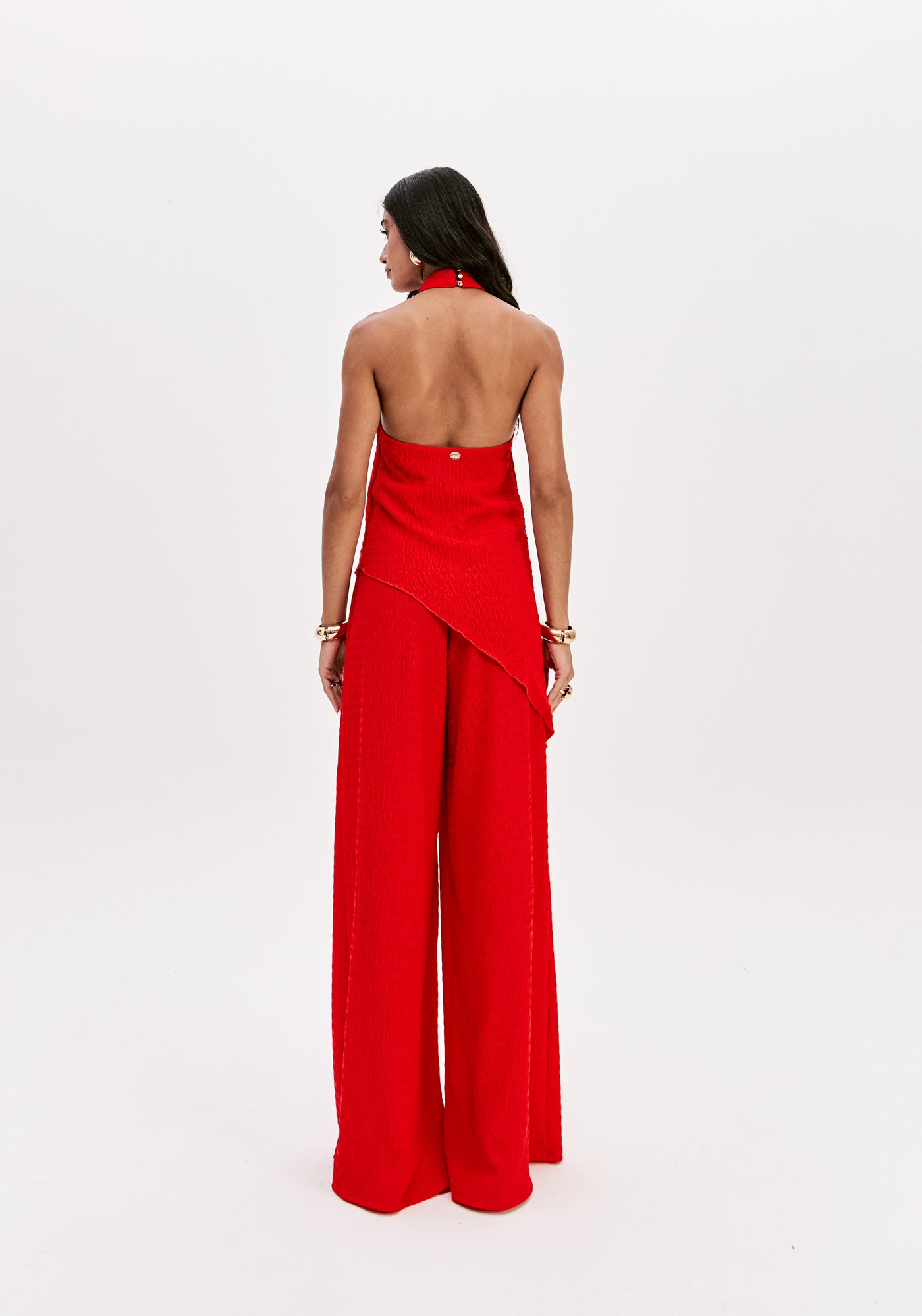 High-Waisted Wide-Leg Trousers Lança Perfume