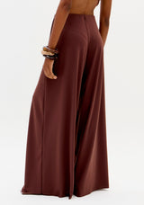 High-Waisted Fluid Wide-Leg Trousers Lança perfume