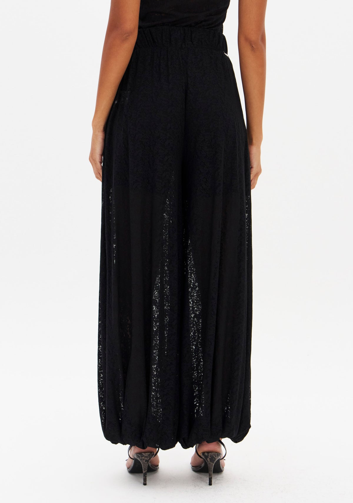 Lace Aladdin Trousers with Inner Lining Pants Lança Perfume