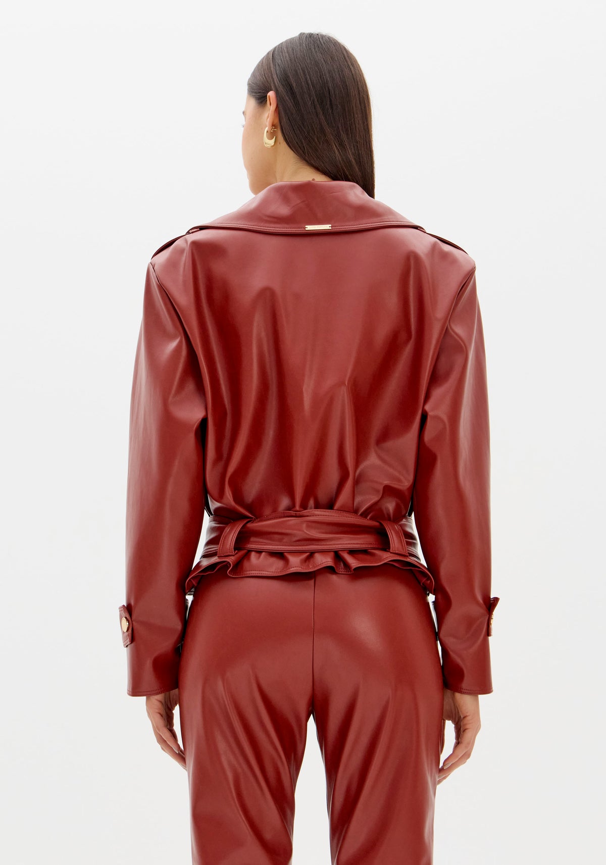 PU Leather Perfecto Jacket Lança Perfume