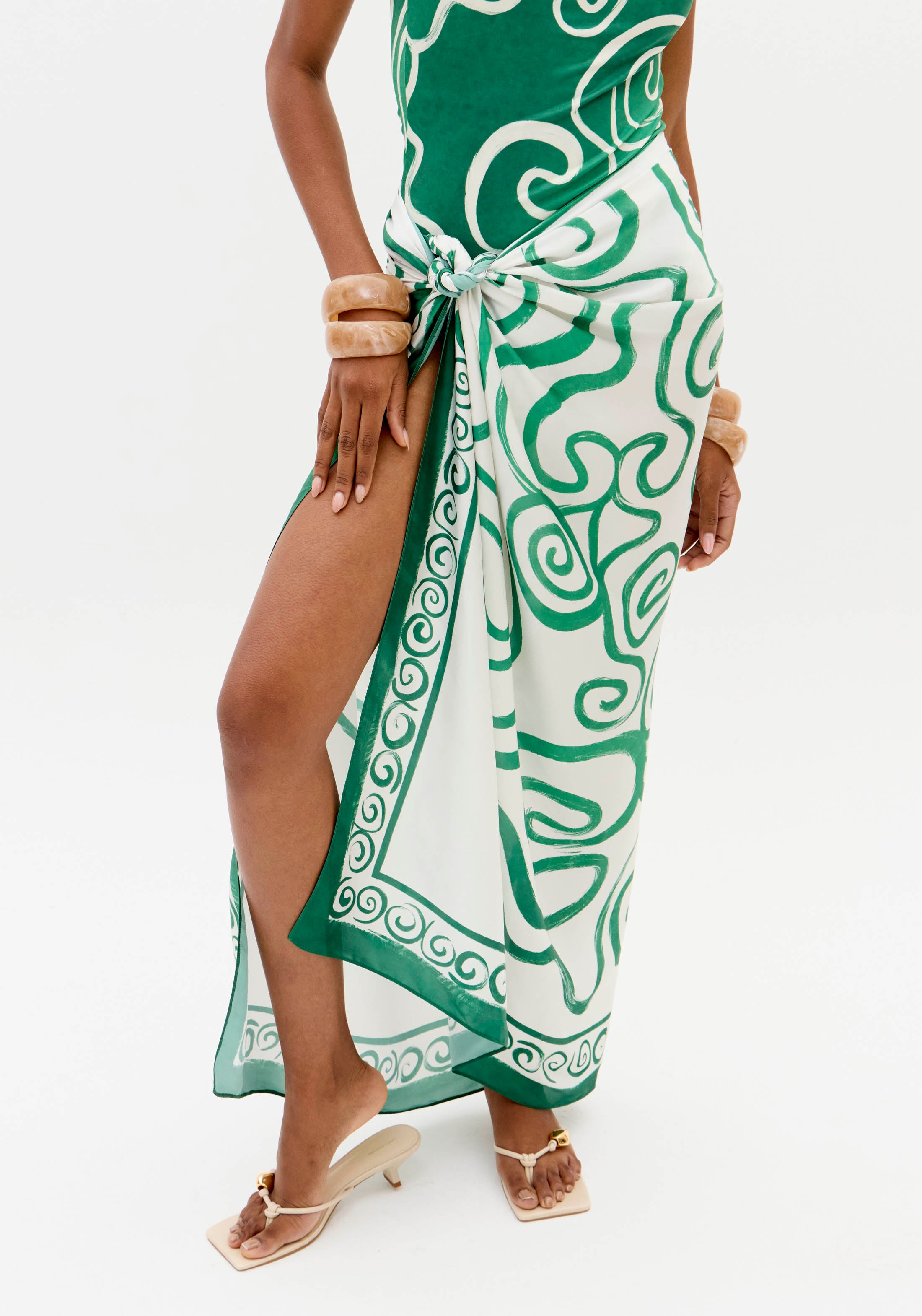 Large Printed Scarf Lança Perfume