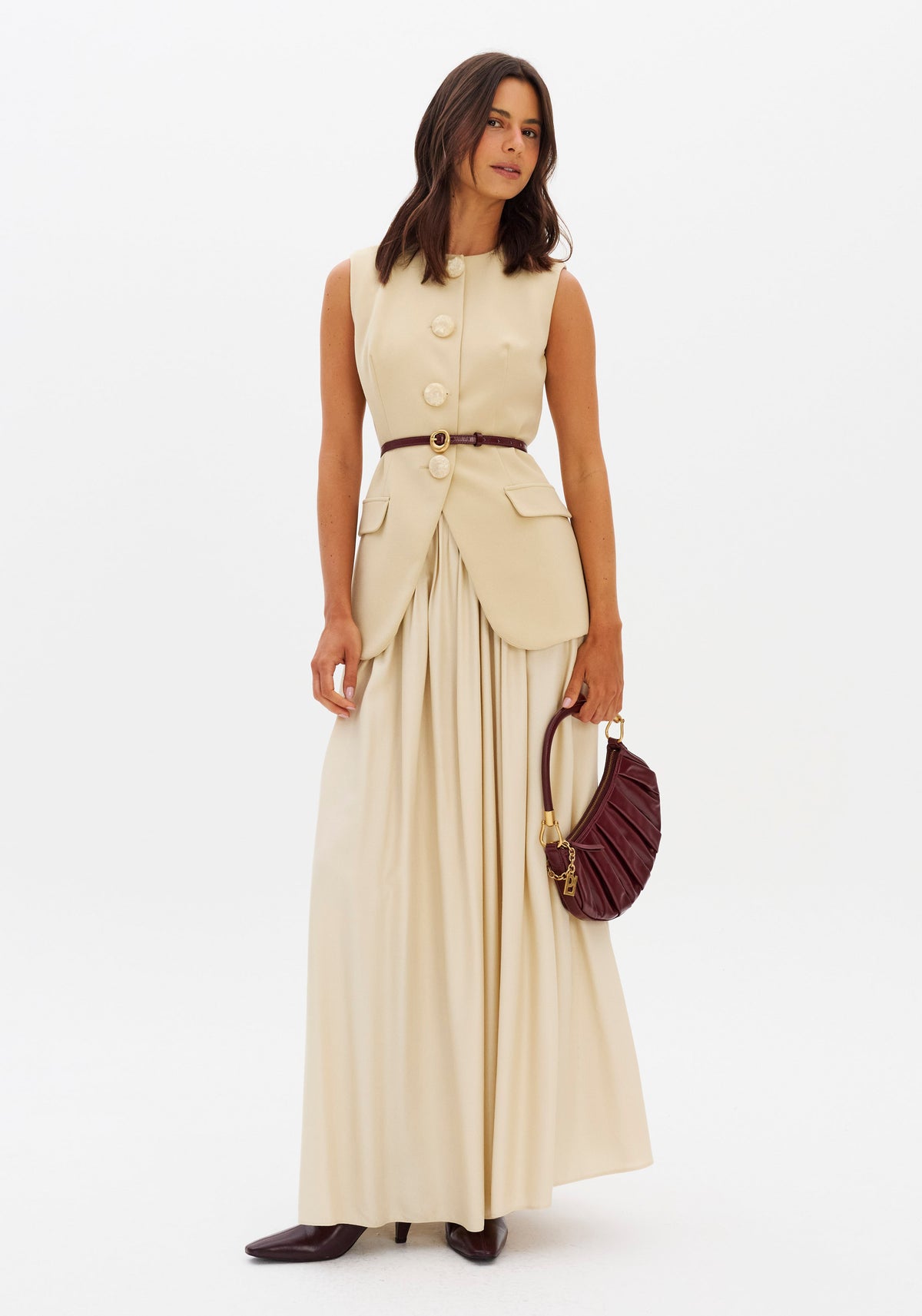 Longline Tailored  Waistcoat Lança Perfume