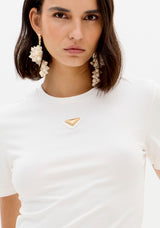 Baby Look Cotton T-Shirt Lança Perfume