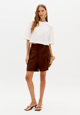 Oversized Cropped Heart T-Shirt Lança Perfume