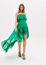 Chiffon Strappy Mullet Dress Lança Perfume