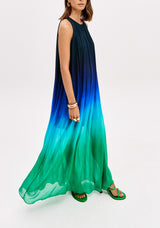 Printed Sleeveless Maxi Dress Lança Perfume