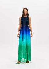 Printed Sleeveless Maxi Dress Lança Perfume