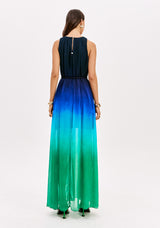 Printed Sleeveless Maxi Dress Lança Perfume