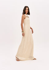 Embellished Mesh Maxi Dress Lança Perfume