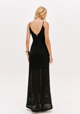 Vestido Super Midi Elegante Lança Perfume