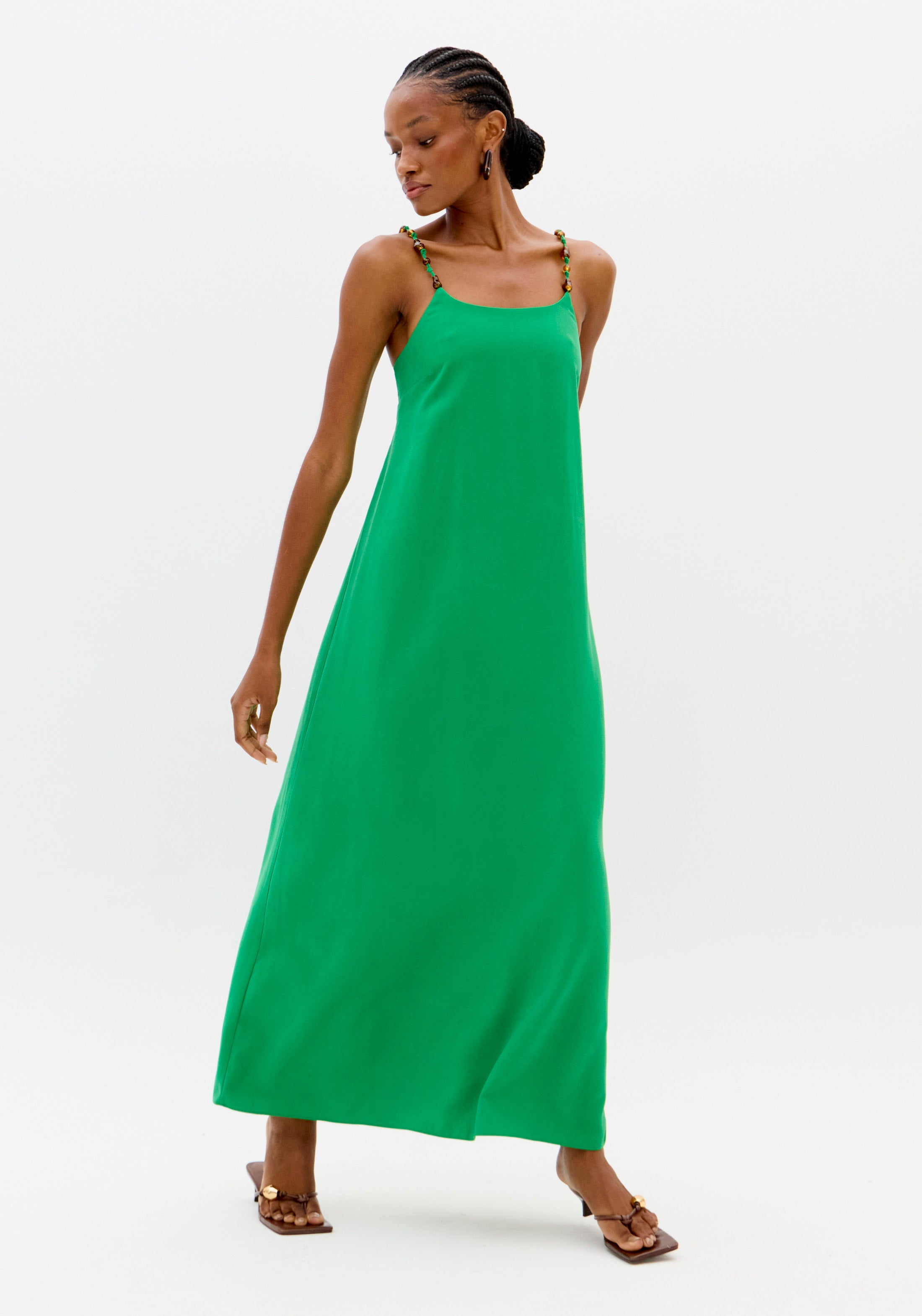 Super Midi A-Line Dress Lança Perfume