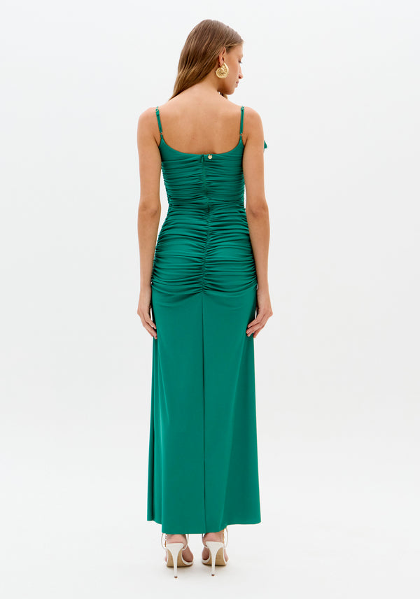 Ruffled Super Midi Dress Lança Perfume