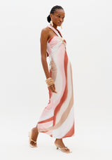 Vestido Maxi Halter Lança Perfume