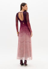 Vestido Comprido Estampado Lança Perfume