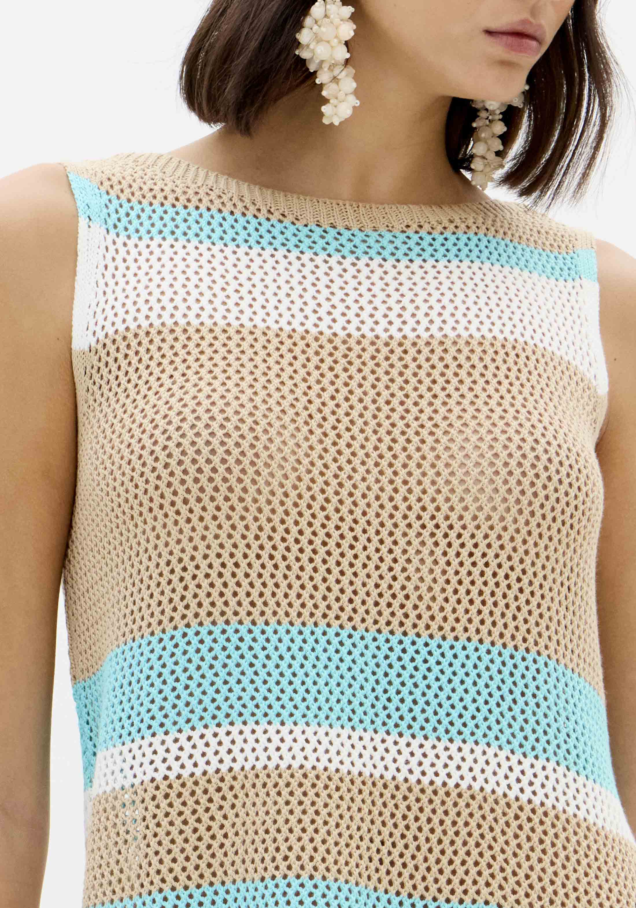 Longline Sleeveless Knit Top Lança Perfume