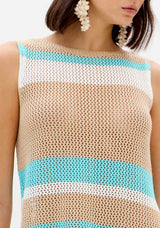Longline Sleeveless Knit Top Lança Perfume