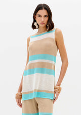 Longline Sleeveless Knit Top Lança Perfume