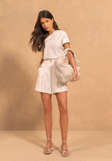 One-Shoulder Rustic Top Lez a Lez