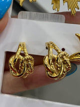 Knot Hoop Earring Jetlag