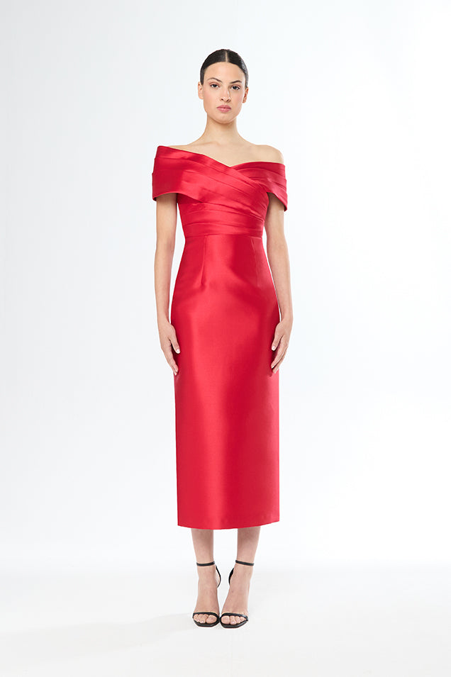 Vestido midi justo Carla Ruiz