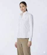 White Long Sleeve Shirt with Logo U.S. Polo Assm.