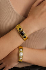 Gold Pearl Bangle Sahoco