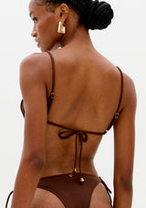 Classic Branded String Bikini Lança Perfume