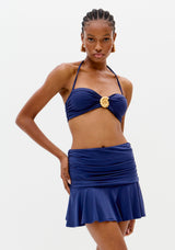Ruffled Beach Mini Skirt Lança perfume