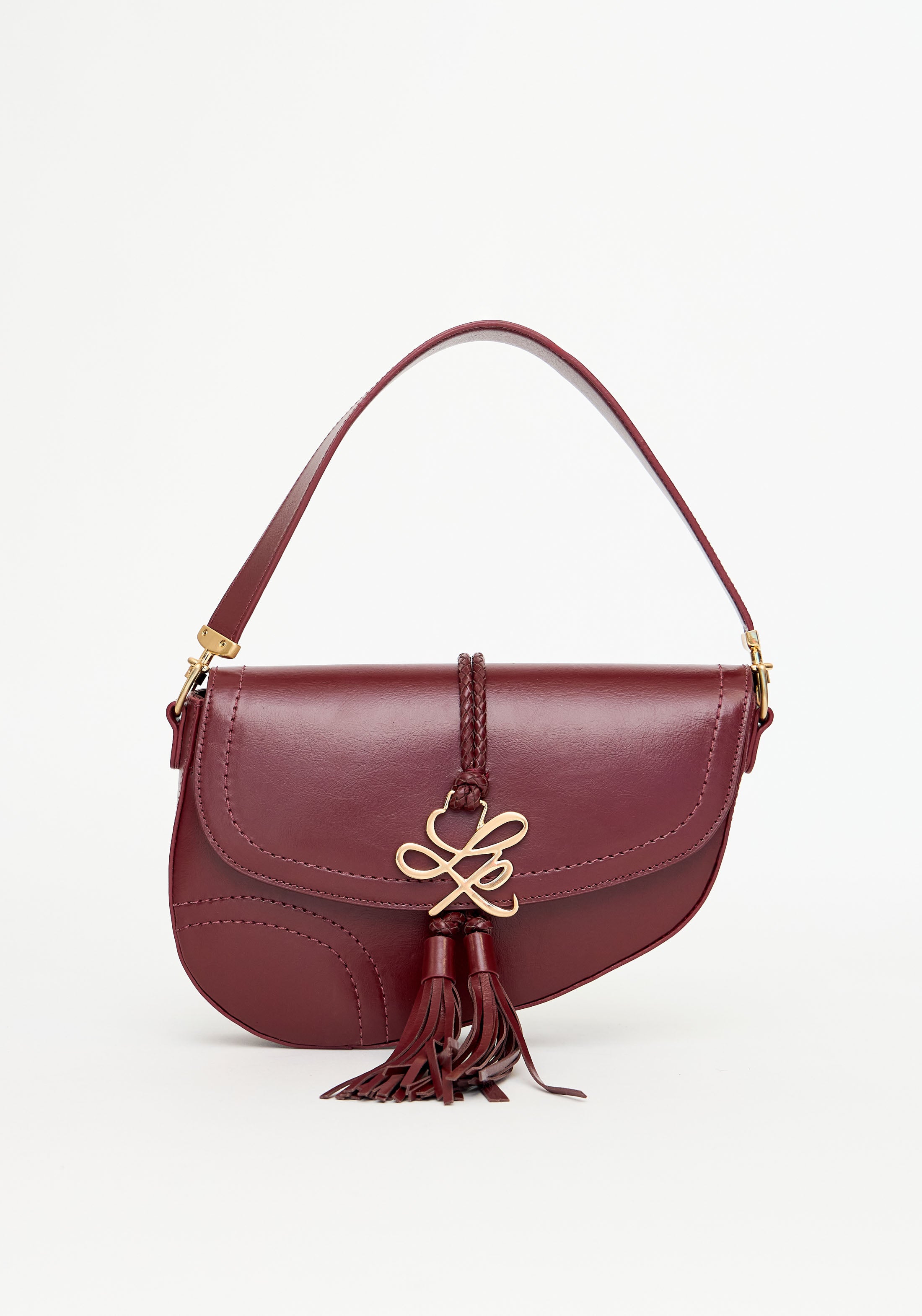 Shoulder Bag with Genuine Fur Tassel – LP Branding Lança Perfume