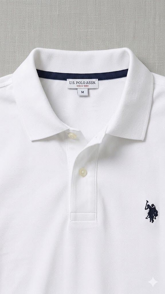 Solid Interlock Polo Shirt U.S. Polo Assn.