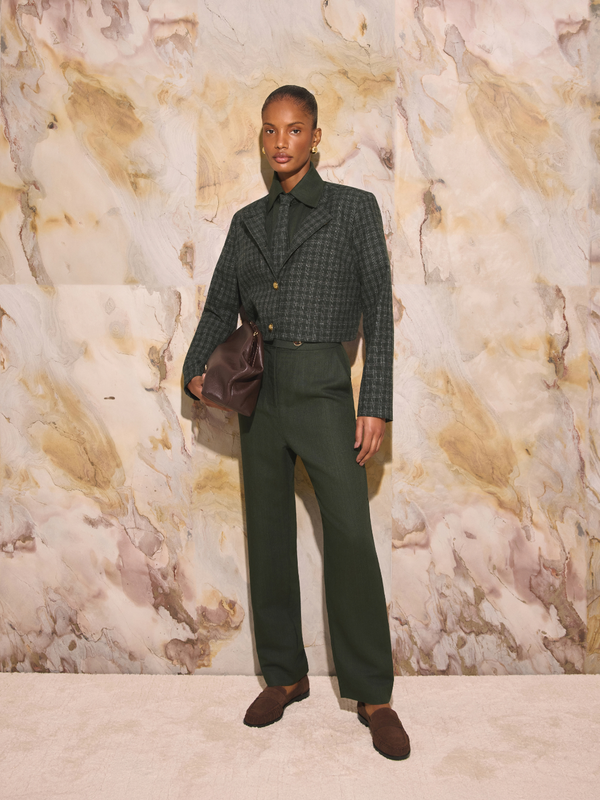Long Sleeve Buttoned Jacket Lança Perfume