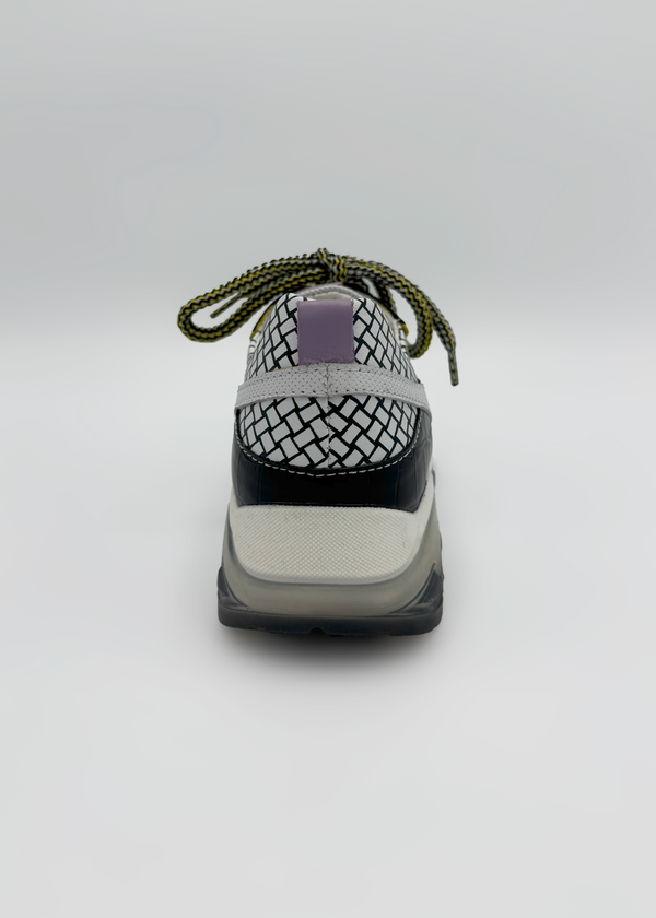 Black and Yellow Sneakers MLV