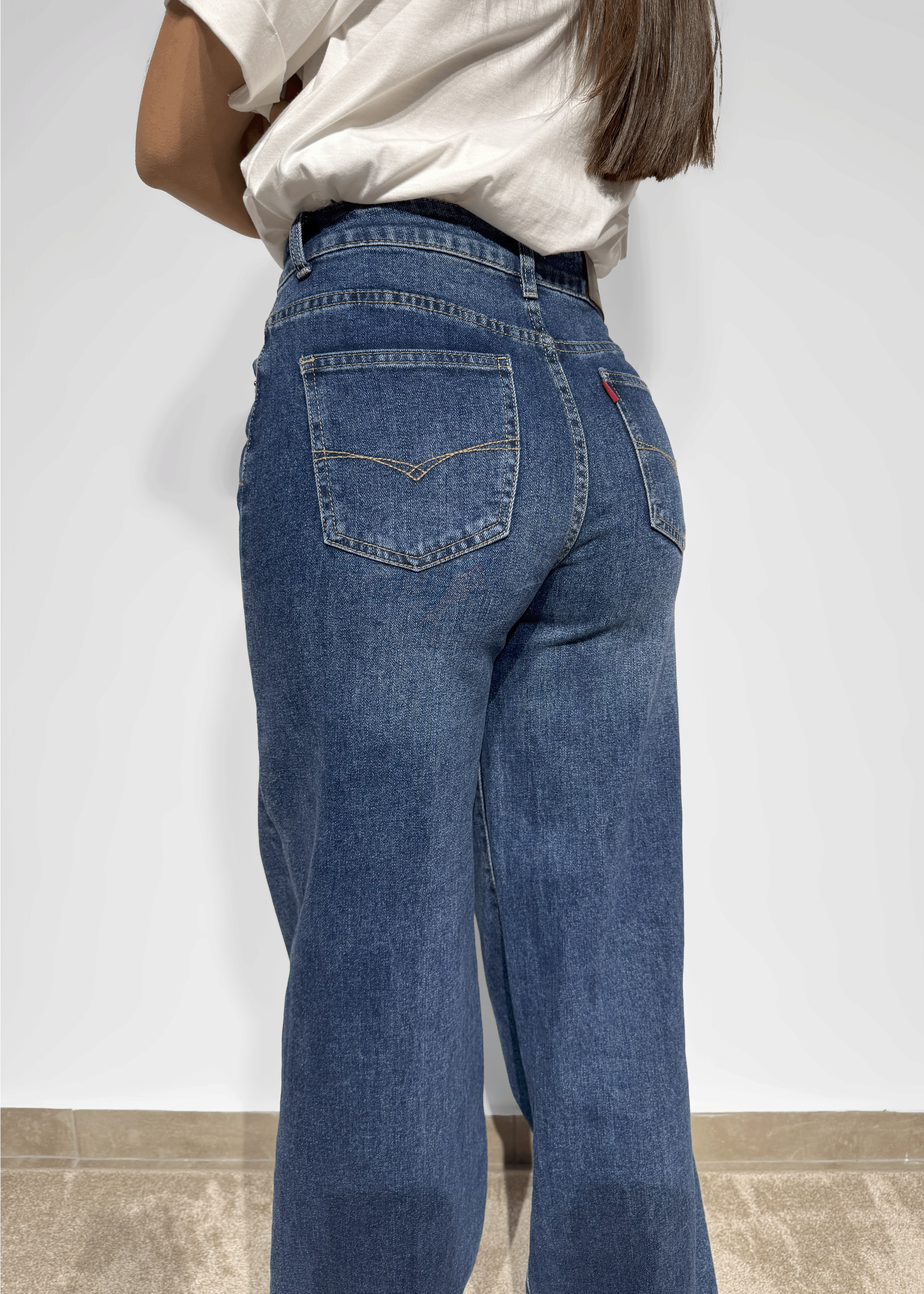 Calça de ganga Ferrache