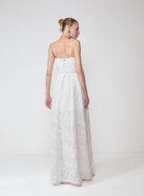 Long Flowing Embroidered Dress Colcci