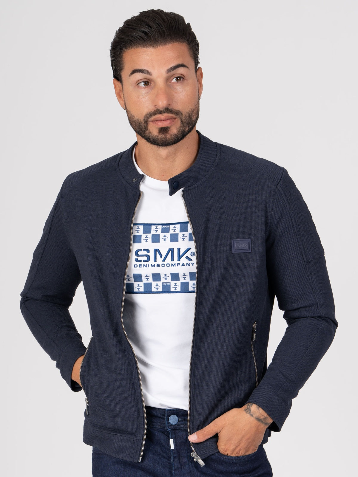 Blusão azul marinho SMK